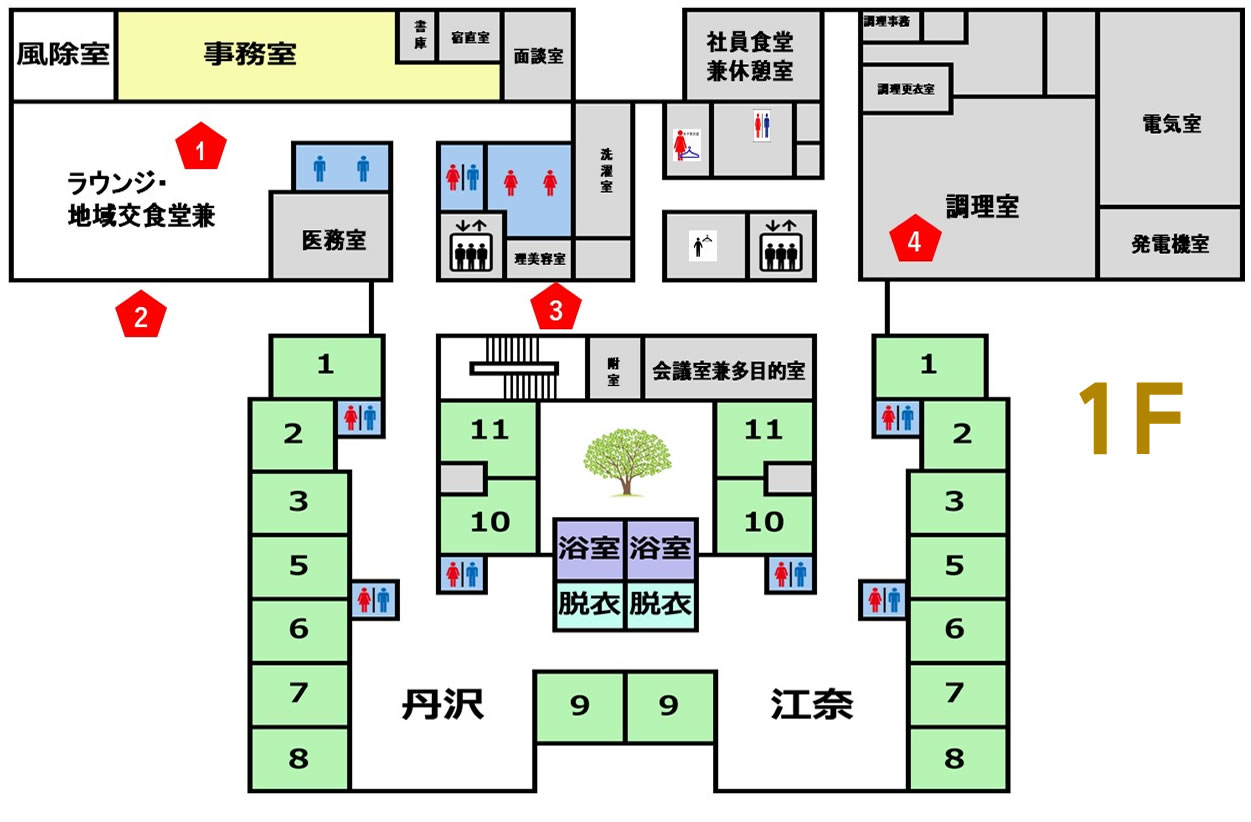 1階フロア
